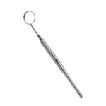 Mouth mirror with handle